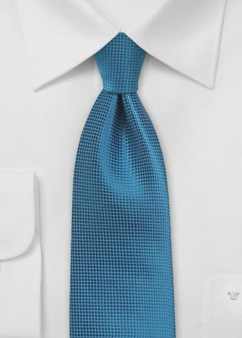 Stropdas blauw/groen
