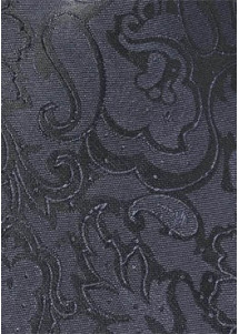Markante Krawatte im Paisley-Look schwarzblau