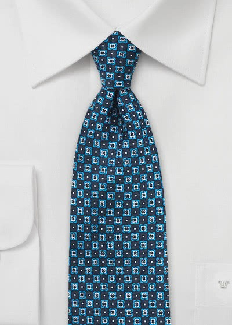 Stropdasemblemen marineblauw