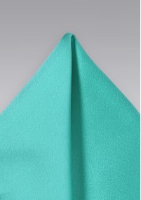 Heren pochet micro fiber blauw groen