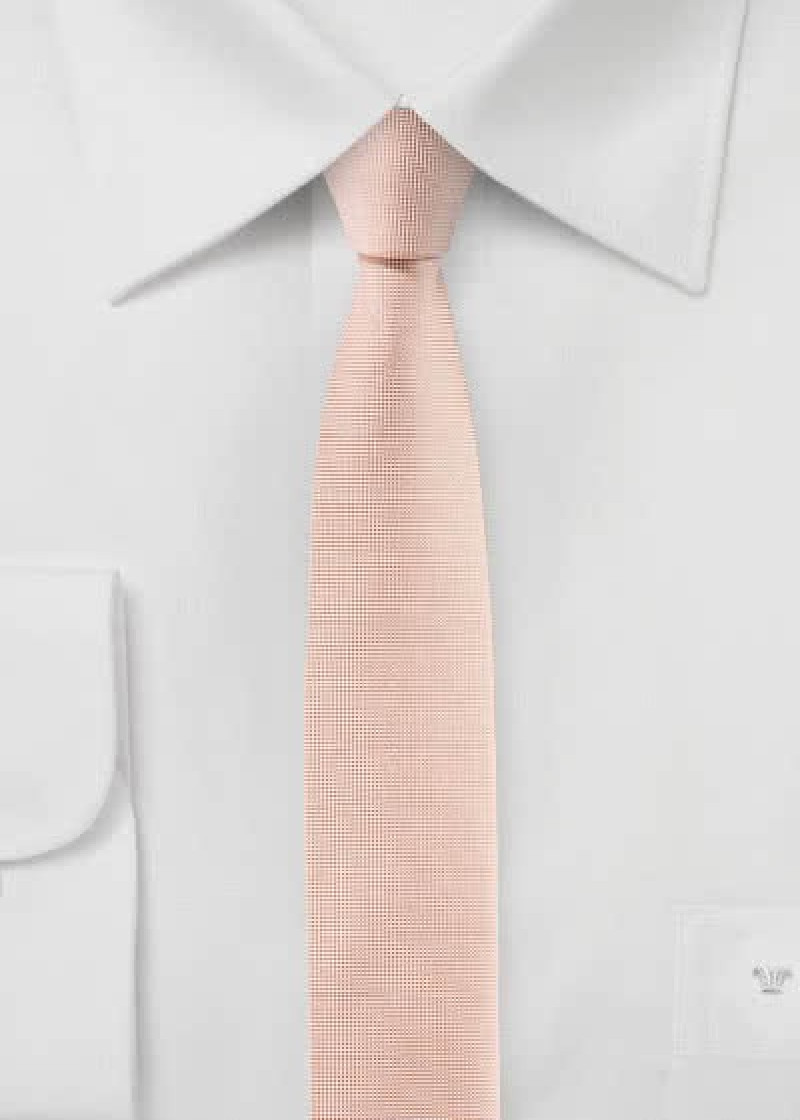 Stropdas extra smal rose