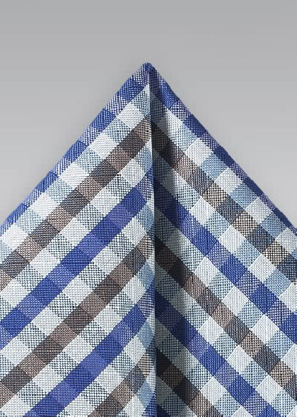 Pochetten aus dem gleichen Stoff und Farbe