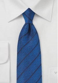 Krawatte blau streifig