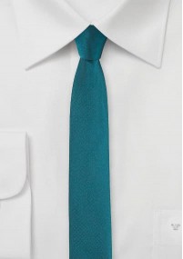 Zakelijke stropdas extra smal donker...