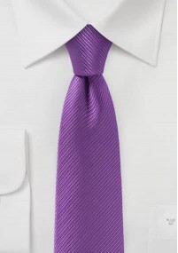 Zakelijke stropdas gestreepte structuur paars
