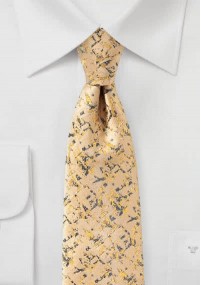 Zakelijke stropdas abstract ontwerp curry...