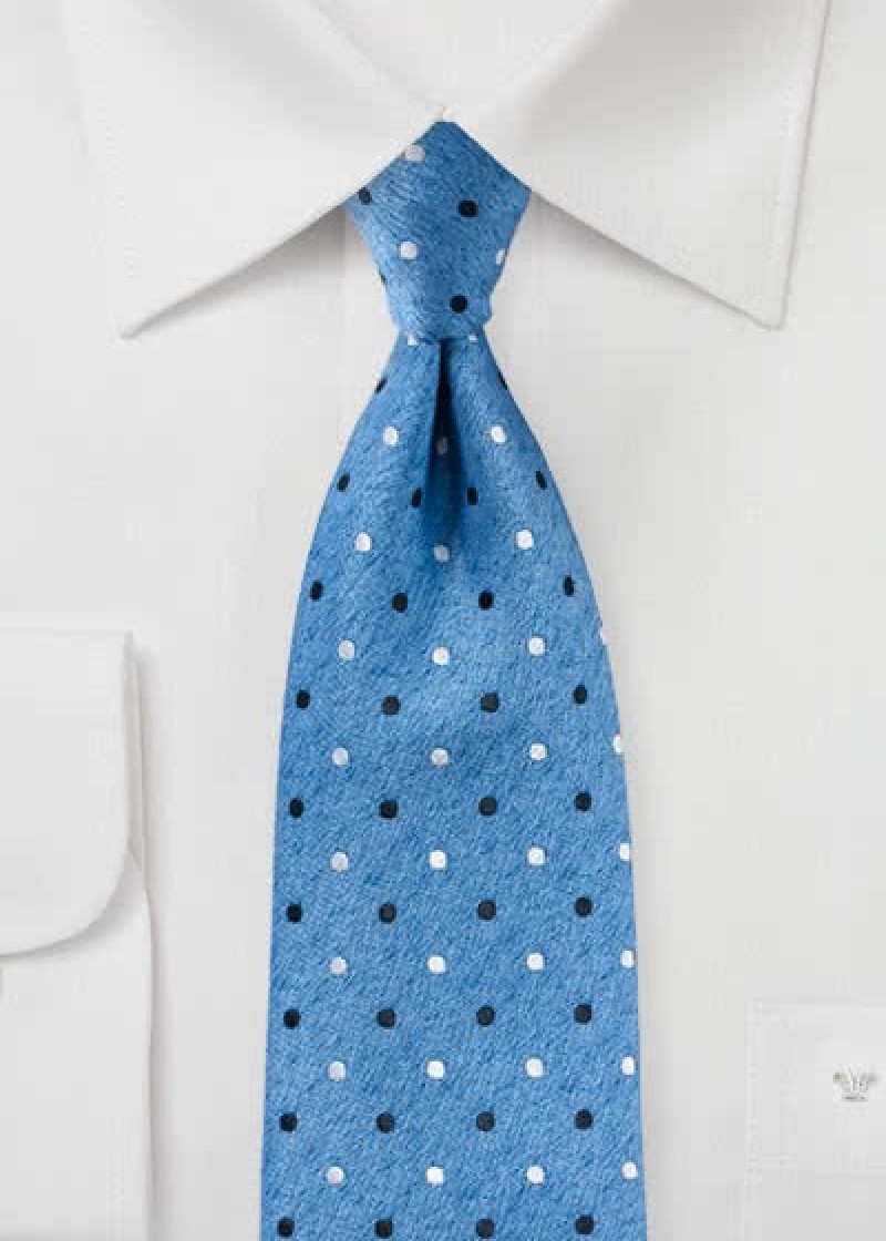 Tie dots denim look roze