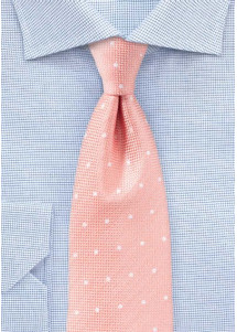 Tie Structure Dots Zalm